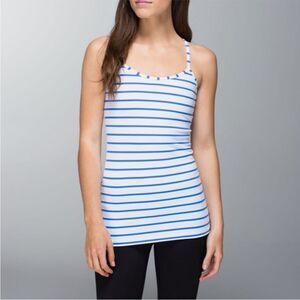 Lululemon Athletic Power Y Tank Top Women Size 6